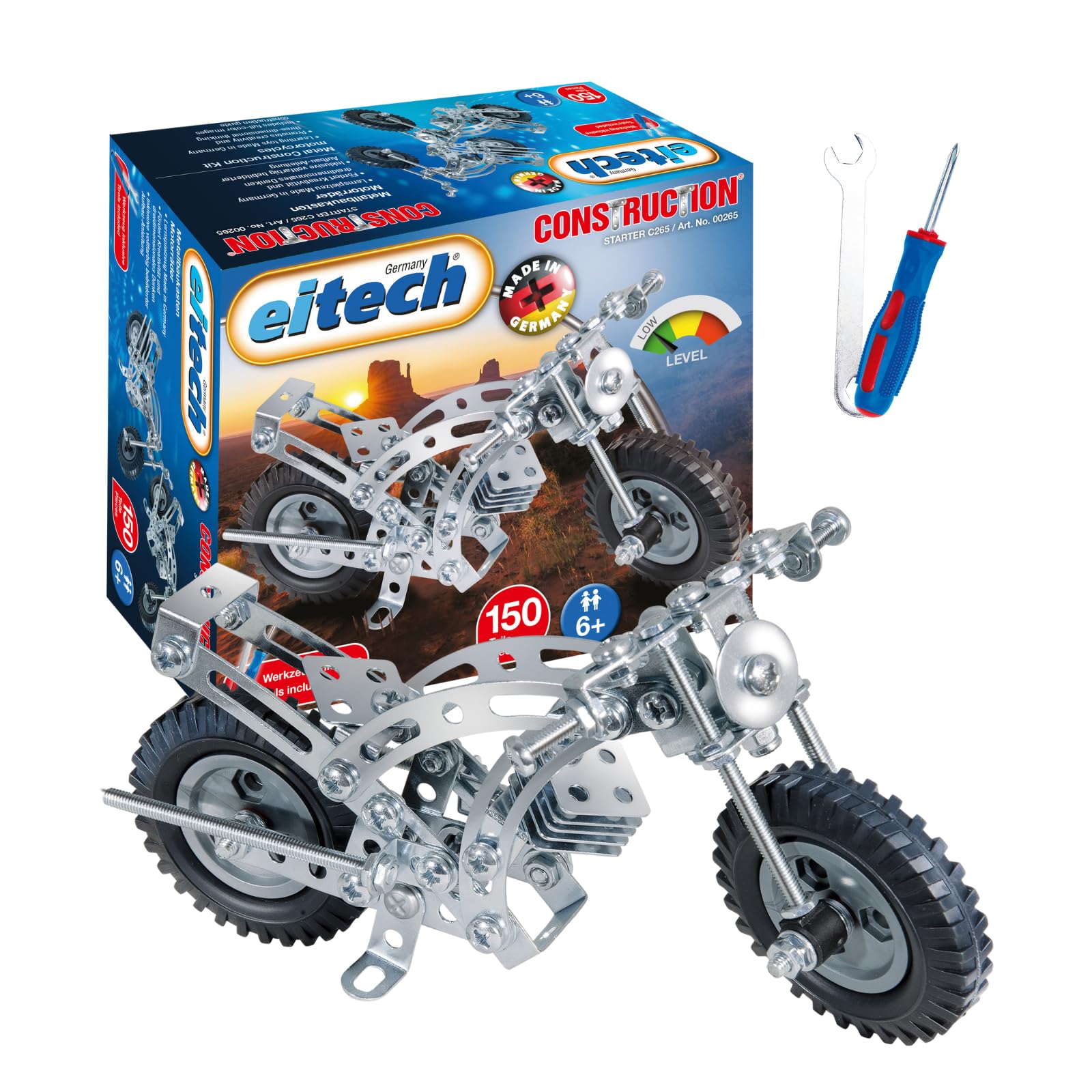 Amazon.com: Eitech Motorcycle Educational STEM Toy- Intro to